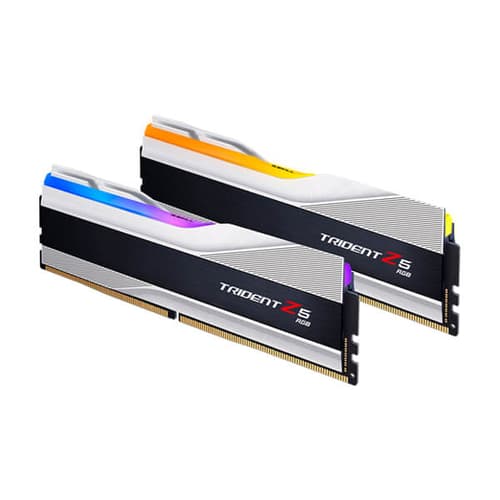 G.Skill Trident Z5 RGB 32GB (16GBx2) DDR5 5600MHz RAM (Metallic Silver)